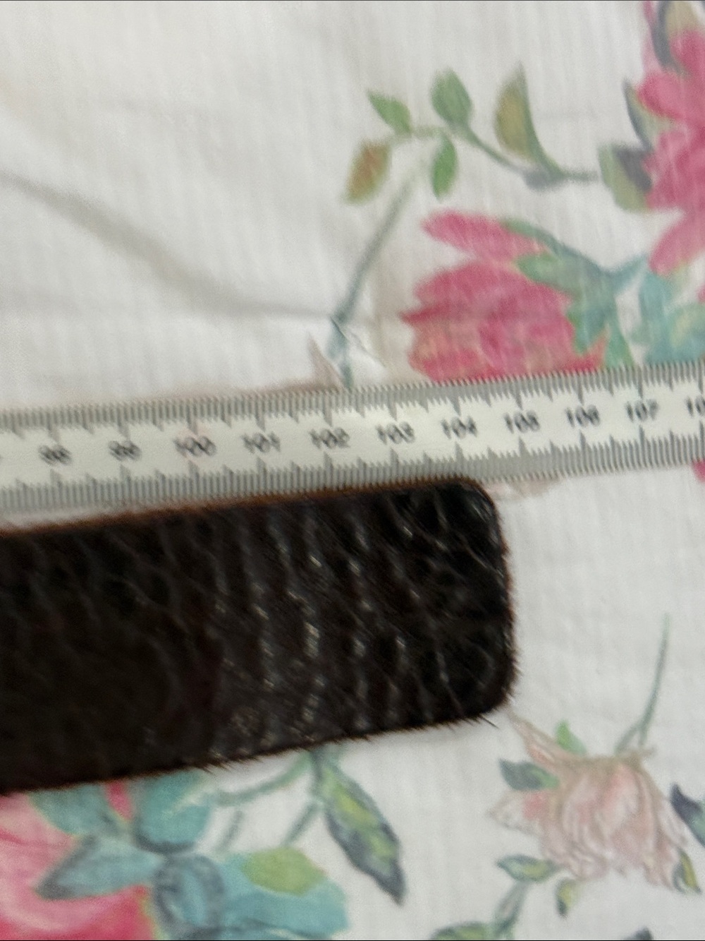 Braided Brown Leather Belt with Decorative Metal Buckle D&G 104cm vintage - Picture 7 of 7